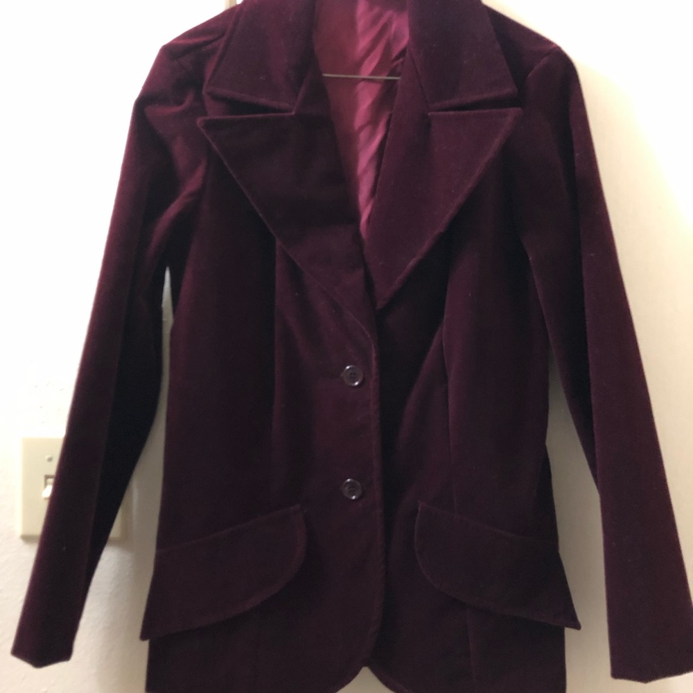 ILGWU Vintage Velvet Blazer and Blouse IncludedNWT